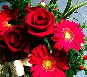 Amazon バレンタイン 誕生日 人気ランキング プレゼント 花 花プレゼントおまかせ レッド系 新築祝い バラ 花束 花束 オンライン通販