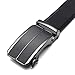 BULLIANT Men's Belt, Slide Ratchet Belt For Gift Men Dress Pant Shirt Oxfords,Trim To Fit(Black,36