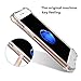 iPhone 7 Case, JMcolo [Ultra Hybrid]Black Crystal Clear Flexible TPU Hybrid Protective Shock Absorbing Bumper Case with Clear Back Panel for Apple iPhone 7 4.7 inch - 2016 (Black Clear)