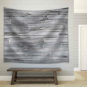 Stone Walls are a Kind of Masonry Construction Which Have Been Made for Thousands of Years - Fabric Wall Tapestry Home Decor - 51x60 inches