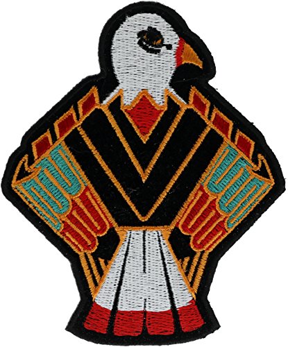 Native Phoenix Eagle Symbol 4 inch Embroidered Patch NOVPA8910