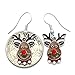 SoulBreezeCollection Christmas Santa Clause Penguin Polar Bear Charm Earrings Gift Stuffers (Reindeer 1)