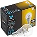 Triangle Bulbs T95051-3, LED 40 Watt Equivalent Dimmable G16.5 Light Bulb, Candelabra Base, Warm White, 3 Pack