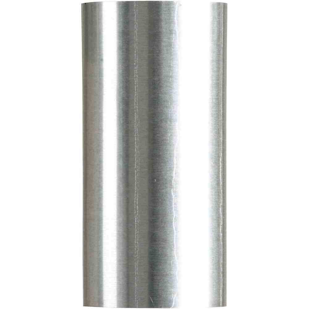 FIREFIX A100/2 FAL Stove Pipe, Length 250 mm, Diameter 100 mm - Stove Pipes Made of Sheet Steel, 0.6 mm Thick, Inside Grommeted, Lengths Laser-Welded