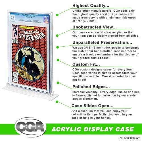Comic Book Display Case & Stand for CGC Graded Comics Buy Online in