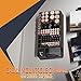 Battery Organizer Storage Case with Tester - Battery Holder Case for up to 110 AAA AA 9V C and D Size Batteries Organizer Box Drawer or Wall Mount