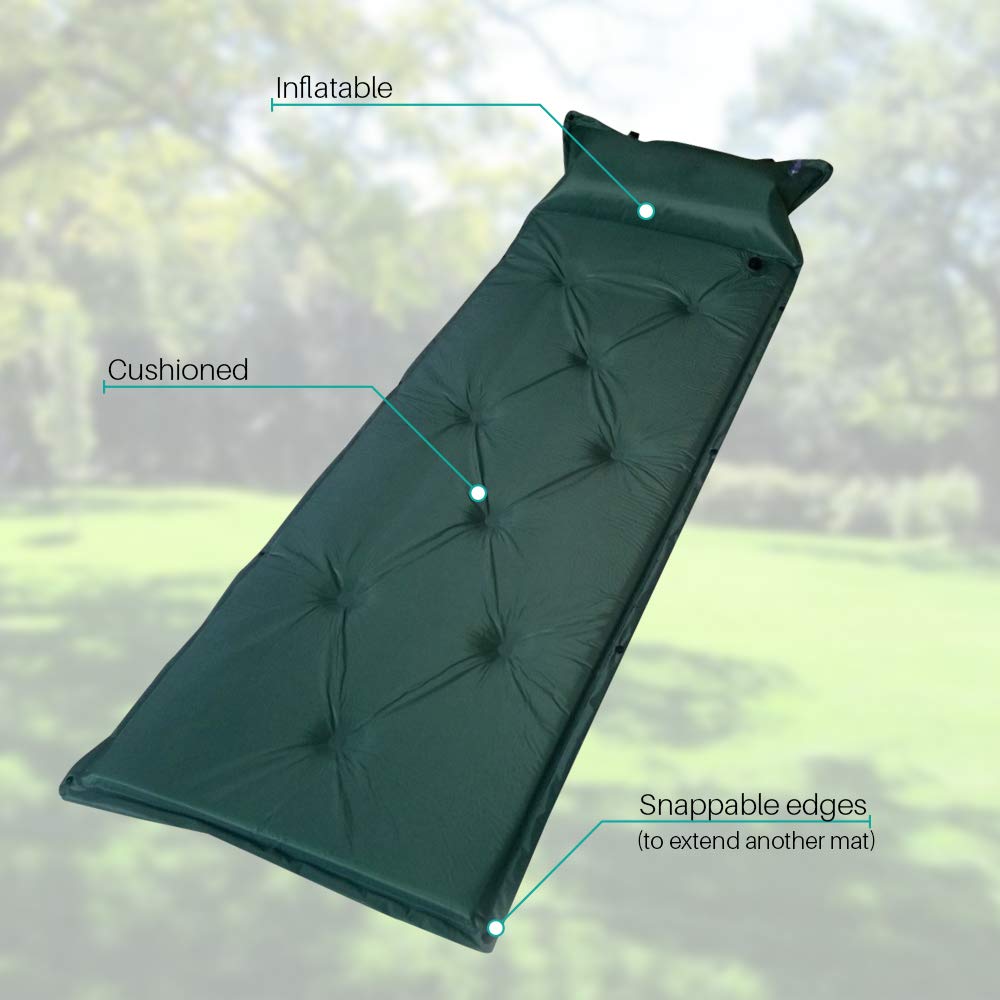 inflatable camping cot