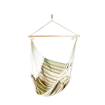 Slack Jack Fabric Swing (Brown and Green)