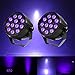 Black Lights UV Light,Gledto 2-Pack 36W 12 LED Effects Stage Par Light Purple Lights for Blacklight Party Posters Paint Stage KTV Neon/Glow Parties Pub Club Disco Show Concert Celebration