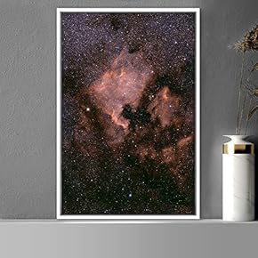 signwin Framed Canvas Wall Art Solar Galaxy Astronomy...