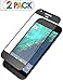 [2-Pack] Google Pixel Screen Protector, PThink® [Full Screen Coverage] Tempered Glass Screen Protector for Google Pixel (Black)