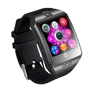 Amazon.com: Bluetooth Smart Watch Q18 With Camera Facebook ...