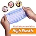 Silicone Stretch Lids 12 Pack, Reusable Durable and Expandable Food Covers, Silicone Lids Fits Various Sizes and Shape for Containers, Keeping Food Fresh - TESUE