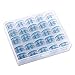 NUOLUX Sewing Machine Bobbins for Brother Janome Singer Elna-25pcs(Blue)