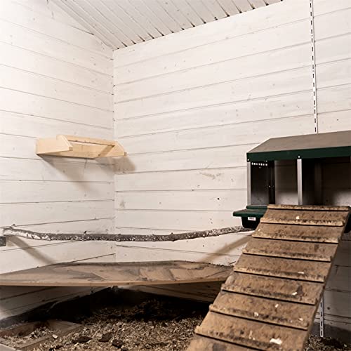 VOSS.farming Hühner-Sitzstange 80cm Holz zum Aufhängen Wandmontage Hühnerstall Huhn – Bild 6