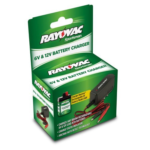 Rayovac 6V/12V Outdoor Battery Charger BrickSeek