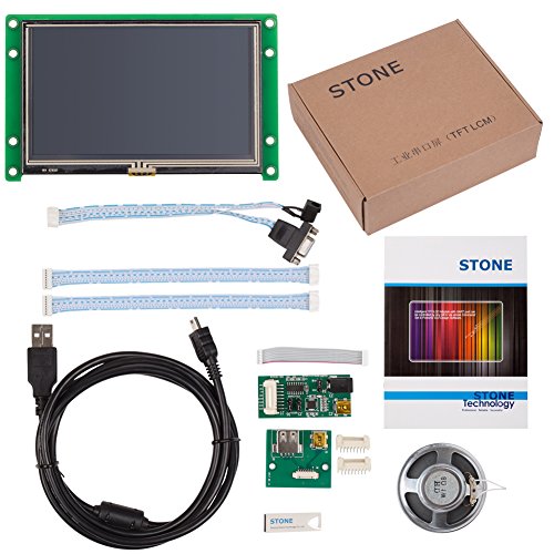 4.3" UART HMI Smart LCD Touch Display Module STONE Brand STVI043WT-01 for Instrument