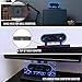 GOgroove BassPULSE 5.1 Computer Speakers Surround Sound with Subwoofer, 80 Watts and Blue LED Glow Lights - Compatible with Desktop and PC Computers Supporting 5.1 Audio Input