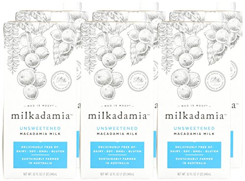 6 Milkadamia+Unsweetened+Vegan+Keto+Friendly+Macadamia