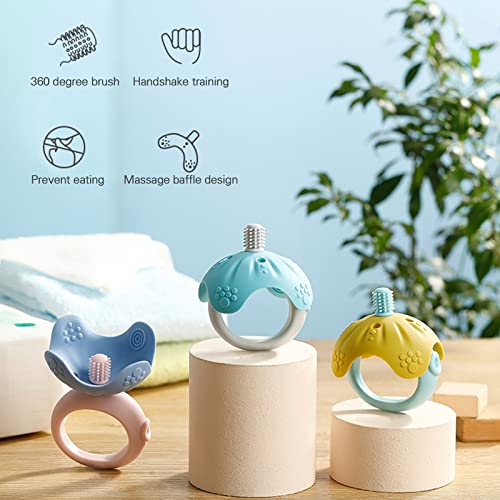 Silicone Baby Teethers Baby Teething Toy Soothing Teether Set with