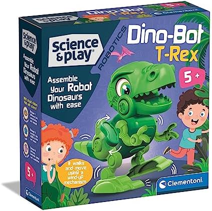 - Dino BOT T-Rex, Set de Robot para Montar y Aprender robótica Infantil, Juguete Educativo para niños de 5 años o más (75073)