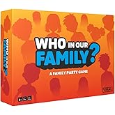 Viral Studios Who in Our Family? – Hilarious Family Party Game | Trivia, “Most Likely to” & Head-to-Head Challenges | Fun Family Game Night Card Game for Kids, Teens & Adults