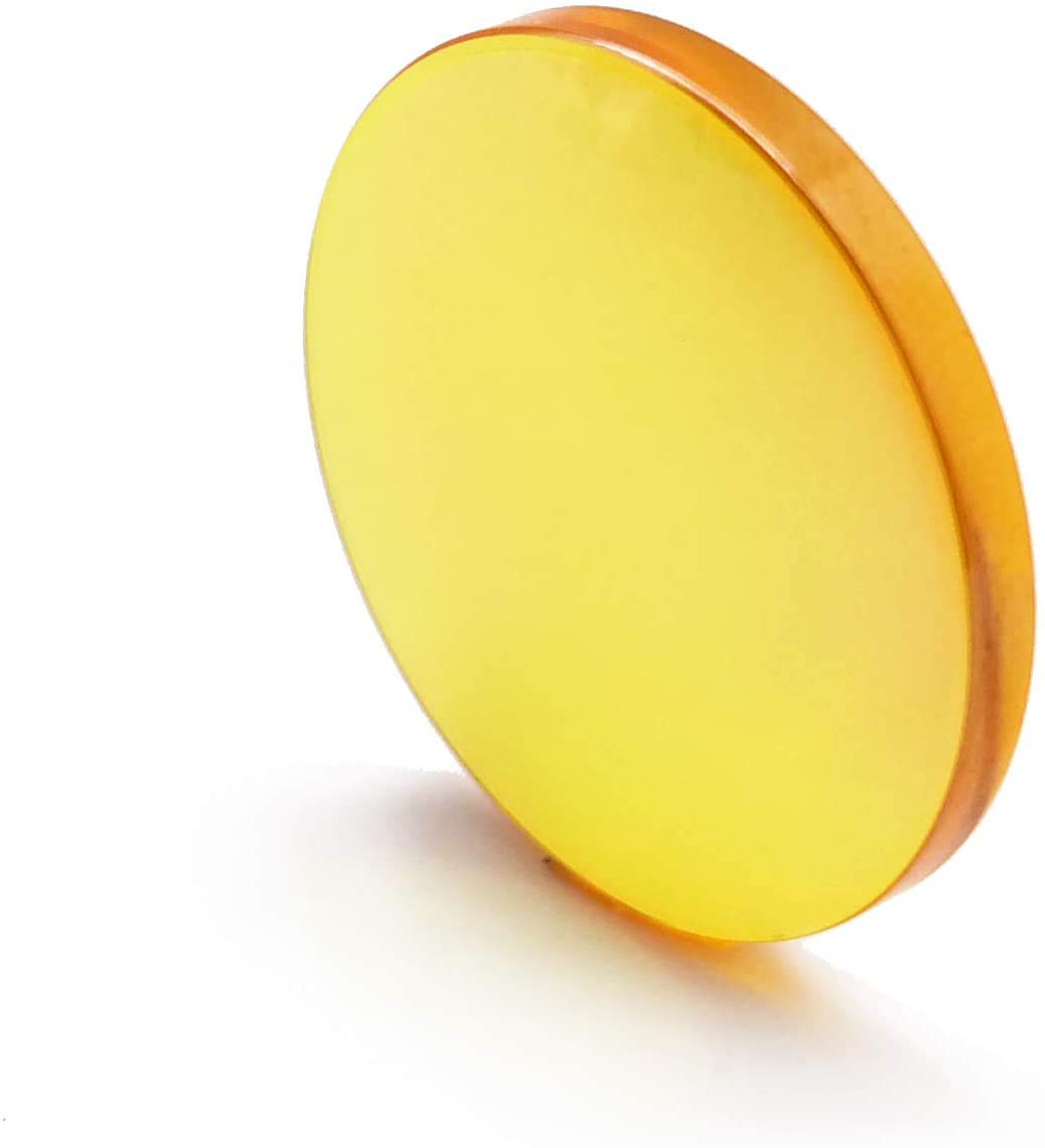 MCWlaser CVD II-VI Znse Focus Lens for CO2 10600nm Laser Engraver Cutter Dia:20mm FL: 50.8mm 2"