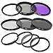 XCSOURCE 58 mm Close up Lens Kit Bundle with UV, CPL, FLD, ND2, ND4, ND8 Filter and Accessories (11 Items)