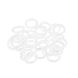 uxcell Silicone O-Ring, 14mm OD, 10mm ID, 2mm