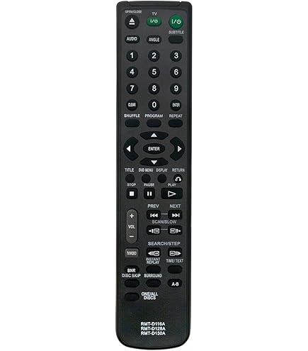 Télécommande Originale Sony RMT-D105P Pour DVP-S315, DVP-S715, 676