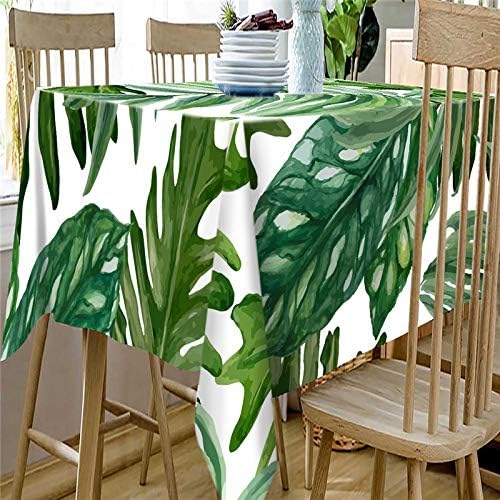 QWEASDZX Paño de Mantel Plantas Verdes Frescas de Pastoral Mantel ...
