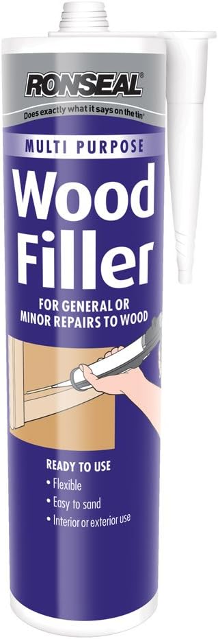 Ronseal MPWFL310 310ml Multi Purpose Wood Filler Light