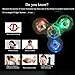 I-pure items LED Light Fidget Spinner -High Speed Hand Spinner Fashion Mini Tri-Spinner Toy Stress Reducer - Perfect For ADD, ADHD, Anxiety, and Autism Adult Kids