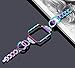 Compatible for Fitbit Blaze Bands Women Men with Frame, VOMA Stainless Steel Fitbit Blaze Watch Band Fitbit Blaze Accessories Fitbit Bands Blaze Fit bit Blaze Bands Large Small Bangle 3 Colorful