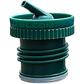 DelCampoXT Thermo Stopper for Mate - Pico de Mate Cap for Classic Vacuum Bottle - replacement - No original- Compatible with Stanley Thermos (1L, 1.5L, 2L) BPA-Free, Leak-Proof Green