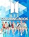 BTS Coloring Book: Bangtan Boys Coloring Books for ARMY and KPOP lovers with Jin, RM, JHope, Suga, Jimin, V, Jungkook, BT21 Design - Vol 1