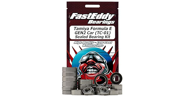 Amazon Com Tamiya Formula E Gen2 Car Tc 01 Sealed Bearing Kit Toys Games