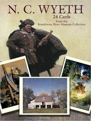 Amazon Com N C Wyeth 24 Cards Dover Postcards 9780486410692 Wyeth N C Books