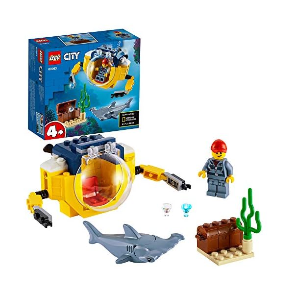 LEGO-60263-City-Minisottomarino-oceanico-Avventure-acquatiche-per-i-bambini-dai-4-anni-in-poi
