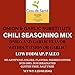 Organic Low FODMAP Certified Paleo Seasoning|No Onion No Garlic, Gluten-Free, No Sodium, No Carb, Keto, Kosher, All Natural, Non GMO, Non Irradiated Seasoning- Casa de Sante (Chili Seasoning)