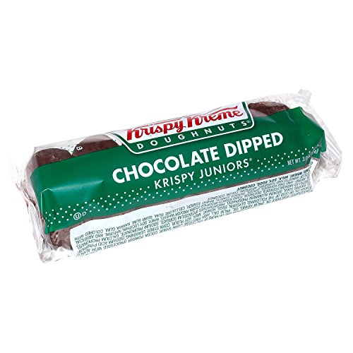 Krispy Kreme Chocolate Dipped Krispy Juniors Doughnuts (36 Ounce - Pack of 12) - Thumbnail 2