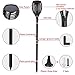 Solar Torch Lights Upgraded 42.4 Inch Flickering Flames Solar Lights Outdoor Landscape Decoration Lighting Dusk to Dawn Waterproof IP65 Security Garden Lights for Patio Pathway Driveway(2) (Yellow)