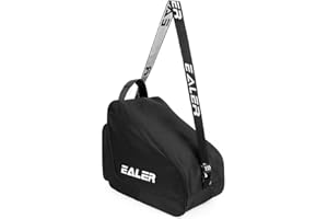 EALER Heavy-Duty Waterproof Skate Bag with Adjustable Shoulder Strap – Fits Ice Hockey, Inline, Roller & Quad Skates,Kids & Adults