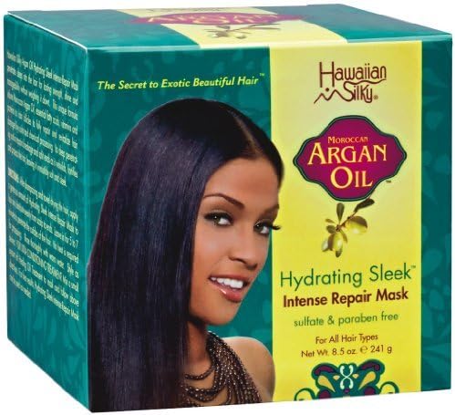 Hawaiin Silky Argan Oil Intense Repair Mask 8.5 oz by Hawaiin Silky