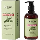 ROONZER 300ml Rosemary-Infused Hair Conditioner | Hydrate with Hyaluronic Acid, Detangle & Nourish All Hair Types Soften & Revitalize Hair