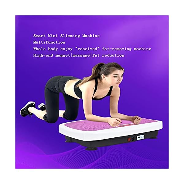 Vibration-Power-Plates-Vibration-Plate-Machine-With-Bluetooth-Speaker-5-Program-Modes-2-Resistance-Bands-Vibration-Fitness-Trainer-For-Weight-Loss-Body-TonColorPink-Vibration-Exercise-Mach Vibration Power Plates, Vibration Plate Machine With Bluetooth Speaker, 5 Program Modes, 2 Resistance Bands, Vibration Fitness Trainer For Weight Loss & Body Ton(Color:Pink Vibration Exercise Mach