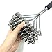 HaRuion Grill Brush, Bristle Free Grill Brush,3-Helix Bristle Free Clean Brush,Food Grade Stainless Steel 316 Barbecue Brush Fits Porcelain,Propane,Electric,Infrared,Iron and Weber Grill Grates,BBQ