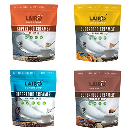 Laird Superfood Coffee Creamer Sampler Pack NonDairy Organic
