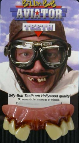 Amazon.com: Billy Bob 10233 Aviator Cavity Teeth Toy: Toys & Games