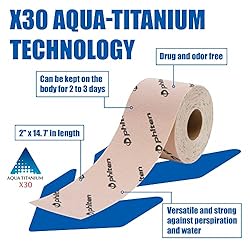 Phiten X30 Titanium Power Tape - Water-Resistant